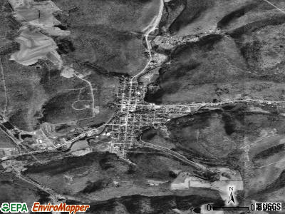 Coudersport satellite photo by USGS