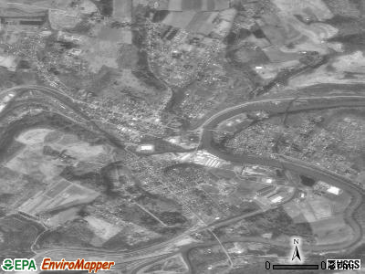 Curwensville satellite photo by USGS