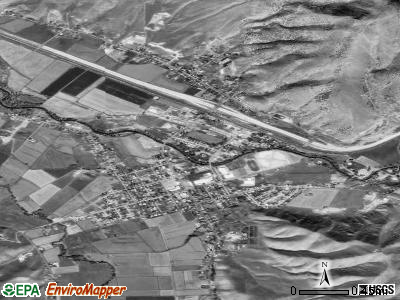 Morgan satellite photo by USGS