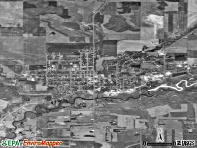 Mondovi satellite photo by USGS