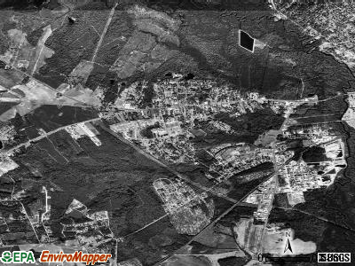 Edisto satellite photo by USGS