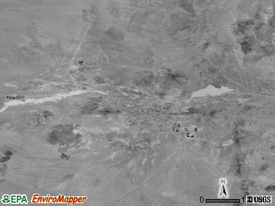 Tonopah satellite photo by USGS
