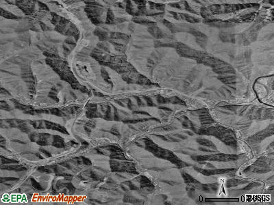 Mount Gay-Shamrock satellite photo by USGS