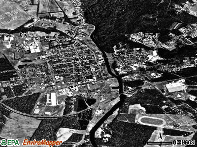 Federalsburg satellite photo by USGS