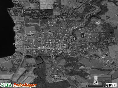 Cazenovia satellite photo by USGS