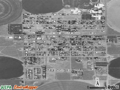 Avondale Estates satellite photo by USGS