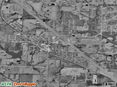 Peculiar satellite photo by USGS