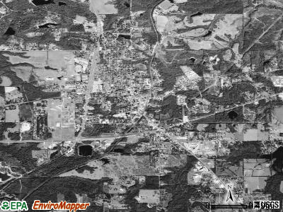 Poplarville satellite photo by USGS