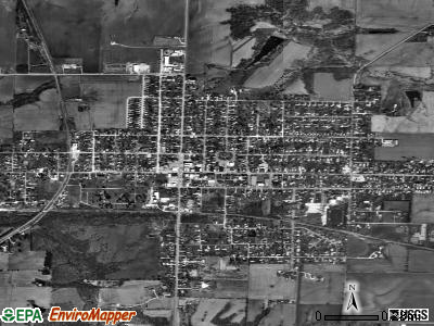 Farmington satellite photo by USGS