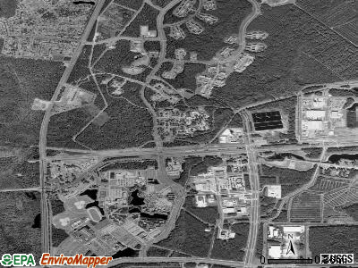 Kings Bay Base satellite photo by USGS
