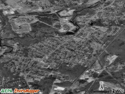North Seekonk satellite photo by USGS
