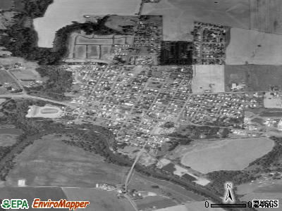 Lafayette satellite photo by USGS