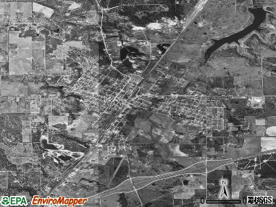 Ranger satellite photo by USGS