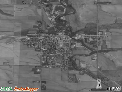 Rock Rapids satellite photo by USGS
