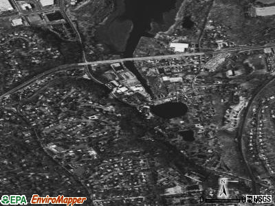 Roslyn satellite photo by USGS