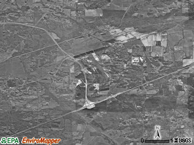 Arlington satellite photo by USGS