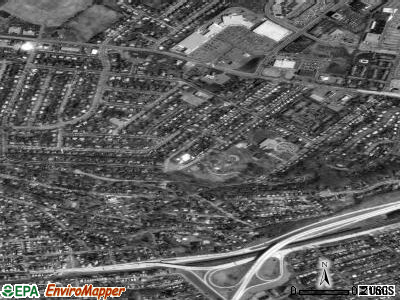 Wyomissing Hills satellite photo by USGS