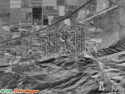 Parowan satellite photo by USGS