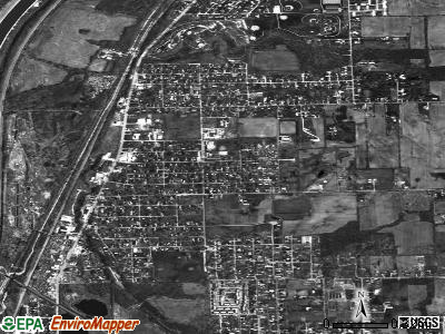 Fairmont satellite photo by USGS
