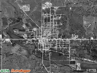 Millersburg satellite photo by USGS