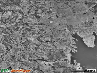 Valley Springs satellite photo by USGS
