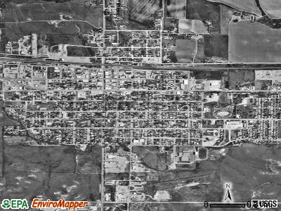 Kimball satellite photo by USGS