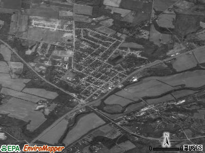 Waynesville satellite photo by USGS