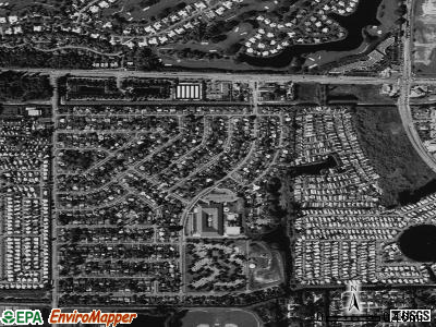 Seminole Manor satellite photo by USGS