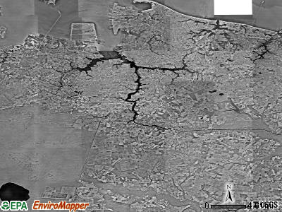Chesapeake satellite photo by USGS