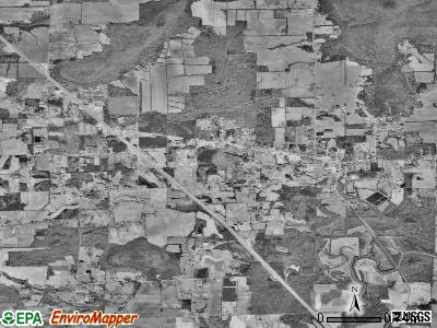 New Hope satellite photo by USGS
