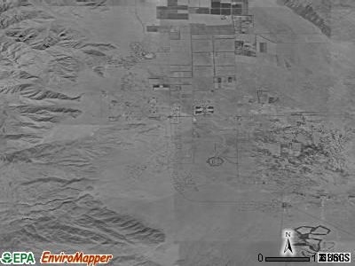 Borrego Springs satellite photo by USGS