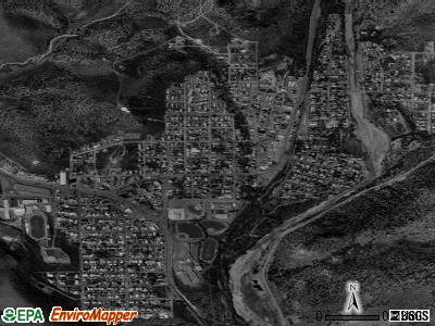 Bayard satellite photo by USGS