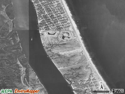 Villano Beach satellite photo by USGS