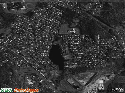 Hampton Manor satellite photo by USGS