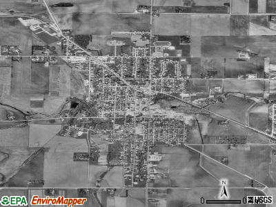 Spring Valley satellite photo by USGS