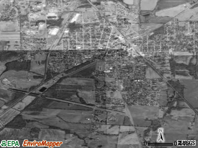 South Fulton satellite photo by USGS