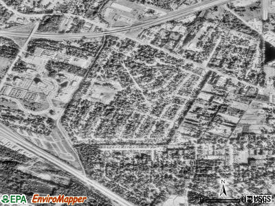 Westminster satellite photo by USGS