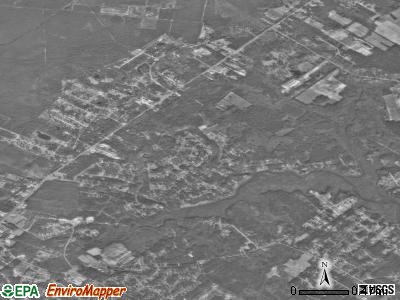 Bayshore satellite photo by USGS