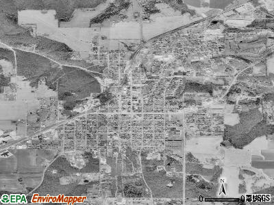 Owensville satellite photo by USGS
