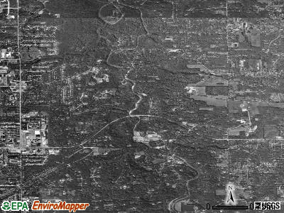 Gates Mills satellite photo by USGS