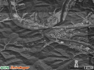 Jackson satellite photo by USGS