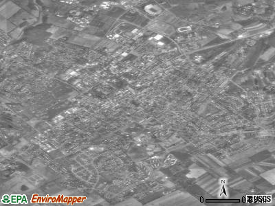 State College satellite photo by USGS