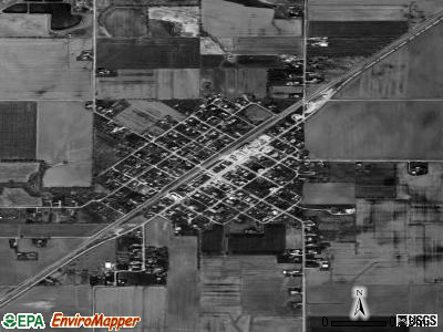 Irving satellite photo by USGS