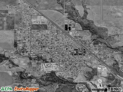 Memphis satellite photo by USGS