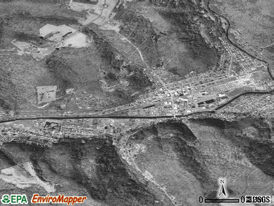 Richwood satellite photo by USGS