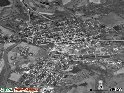 Meyersdale satellite photo by USGS