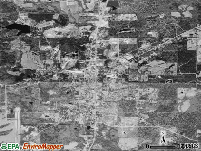 Star City satellite photo by USGS