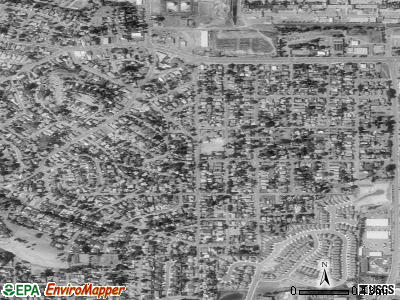 Mountain View satellite photo by USGS