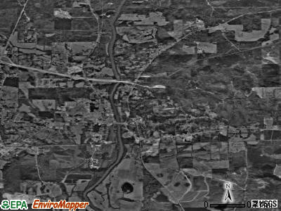 Centreville satellite photo by USGS