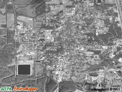 Macon satellite photo by USGS